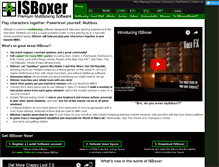 Tablet Screenshot of isoboxer.com